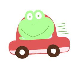 pastel frog sticker #8534076