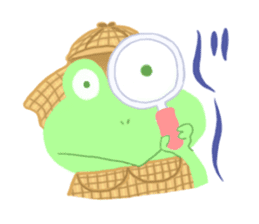 pastel frog sticker #8534102