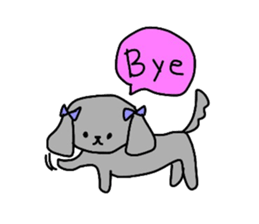 colorful puppies sticker #8534149