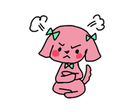 colorful puppies sticker #8534167