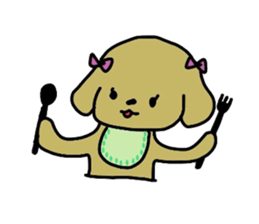 colorful puppies sticker #8534174