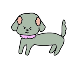 colorful puppies sticker #8534185