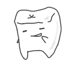 Tooth. sticker #8534632