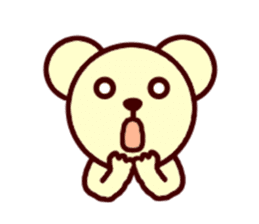 Cute Bear's sticker sticker #8535434