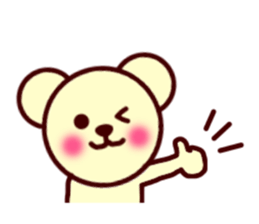 Cute Bear's sticker sticker #8535438