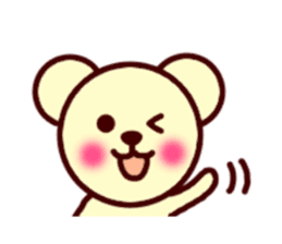 Cute Bear's sticker sticker #8535440