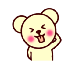 Cute Bear's sticker sticker #8535442