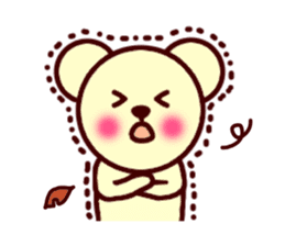 Cute Bear's sticker sticker #8535458