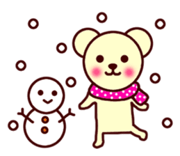 Cute Bear's sticker sticker #8535462