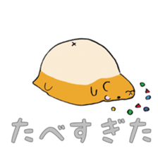 Hamster fat sticker #8535513