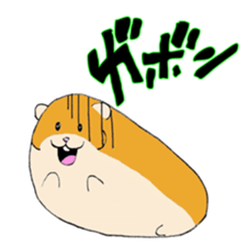 Hamster fat sticker #8535516