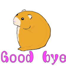 Hamster fat sticker #8535517