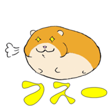 Hamster fat sticker #8535529