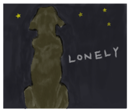 a old dog sticker #8536280