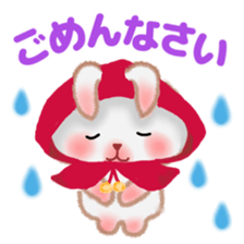 Little Red Riding Hood Rabbit sticker #8536673