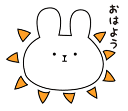 Daily life of deadpan rabbit sticker #8536866