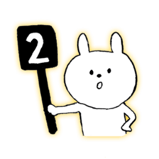 football rabit sticker #8537363