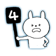 football rabit sticker #8537365