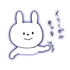 football rabit sticker #8537378