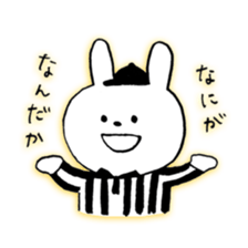 football rabit sticker #8537385