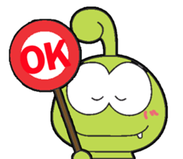 BUG KOB (GREEN FROG) sticker #8537547