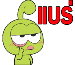 BUG KOB (GREEN FROG) sticker #8537553