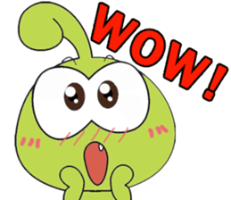 BUG KOB (GREEN FROG) sticker #8537566