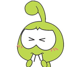 BUG KOB (GREEN FROG) sticker #8537567