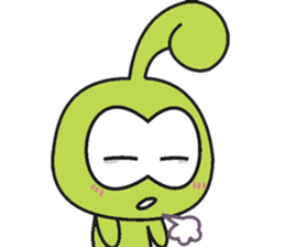 BUG KOB (GREEN FROG) sticker #8537569