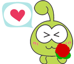 BUG KOB (GREEN FROG) sticker #8537570