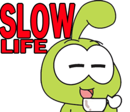 BUG KOB (GREEN FROG) sticker #8537571