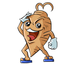 This is "ginseng" sticker #8537722