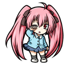 Chika Sticker sticker #8537981