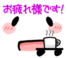 for work from YURUPANDA by a Big Face sticker #8538642