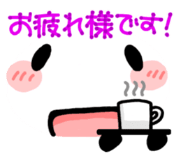 for work from YURUPANDA by a Big Face sticker #8538642