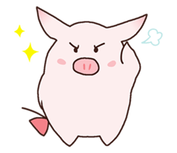 " Pukuboo " of Pukupuku Piglet sticker #8538750