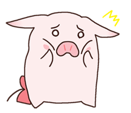 " Pukuboo " of Pukupuku Piglet sticker #8538771