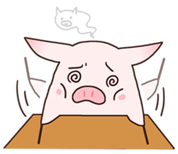 " Pukuboo " of Pukupuku Piglet sticker #8538783