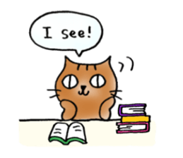 A cat named Torata5 in winter sticker #8539055