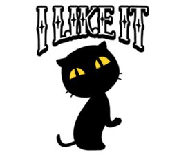 Here's The Black Cat 2 sticker #8539190