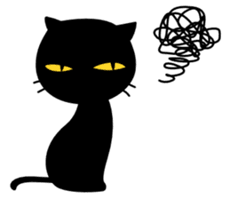 Here's The Black Cat 2 sticker #8539200
