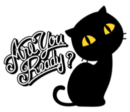 Here's The Black Cat 2 sticker #8539206
