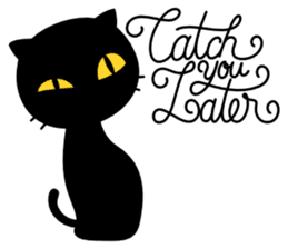 Here's The Black Cat 2 sticker #8539211