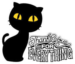 Here's The Black Cat 2 sticker #8539214