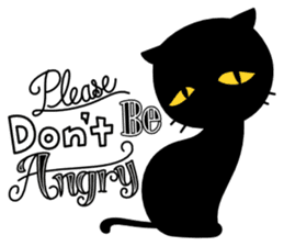 Here's The Black Cat 2 sticker #8539215