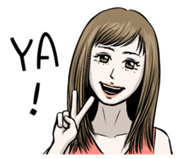 I am show girl. sticker #8539232