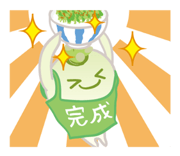 Pugchii's dreamland -DAIKON art sticker #8539521