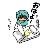 Bothering Rabbit and Scary Bear sticker #8539554