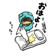 Bothering Rabbit and Scary Bear sticker #8539554