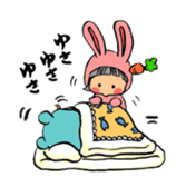 Bothering Rabbit and Scary Bear sticker #8539564